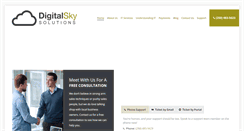 Desktop Screenshot of digitalskysolutions.com