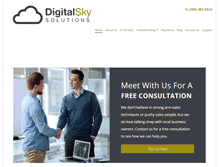 Tablet Screenshot of digitalskysolutions.com